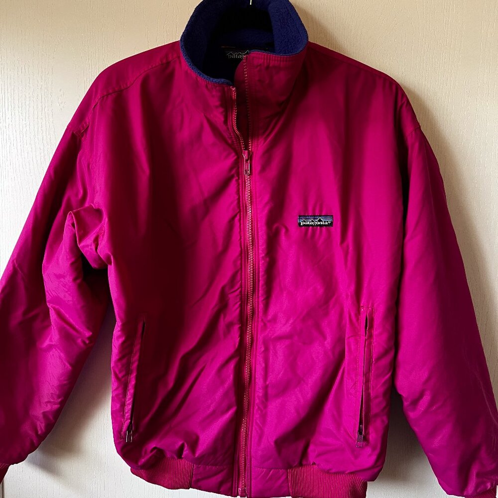 Vintage Hot Pink Patagonia Women's Sherpa Jacket